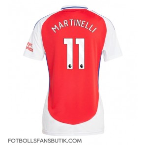 Arsenal Gabriel Martinelli #11 Replika Hemmatröja Damer 2024-25 Kortärmad